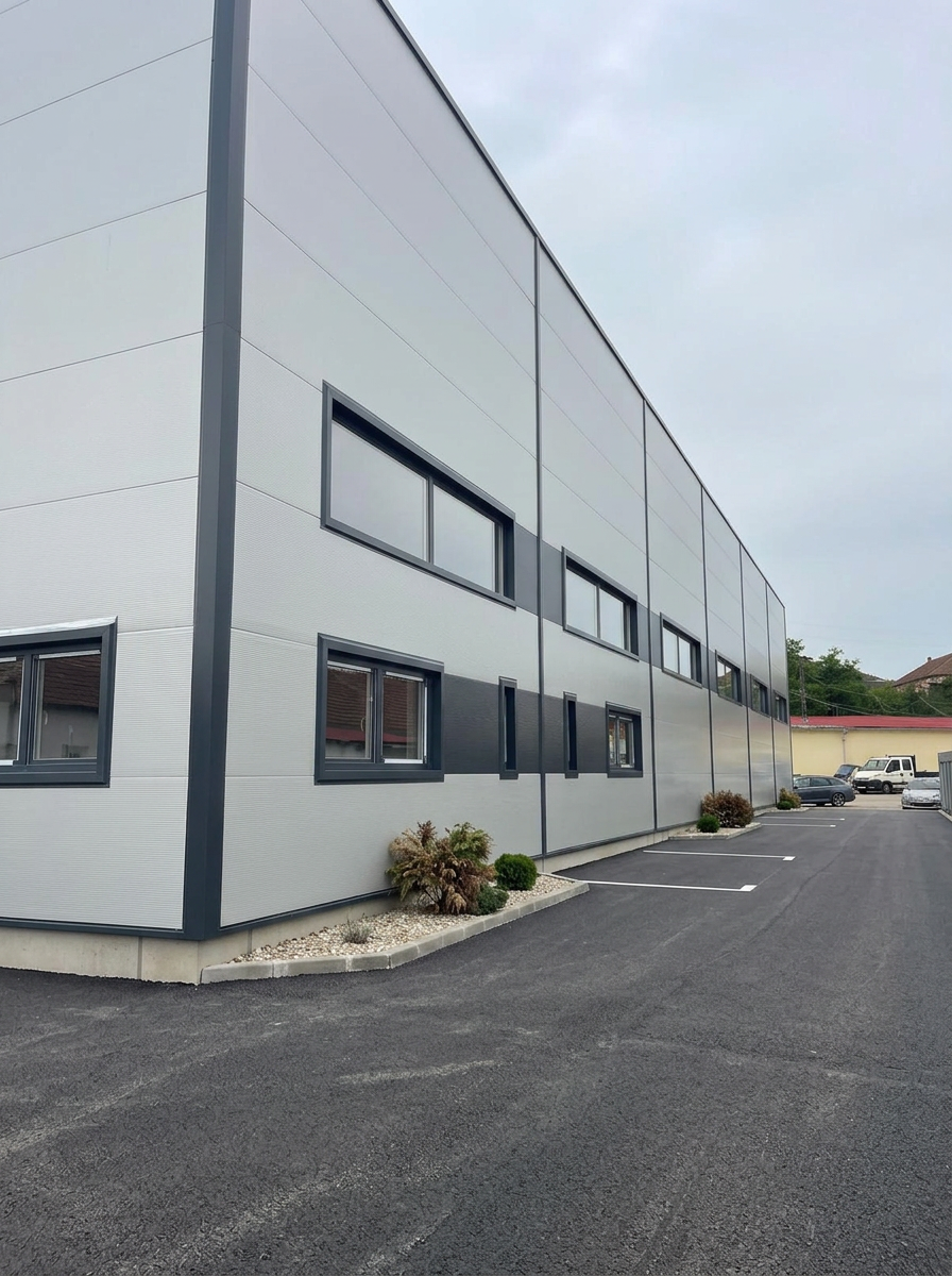 Hala AVIROB Advanced Manufacturing — Piața Gării nr. 1, Sărmașu, jud. Mureș